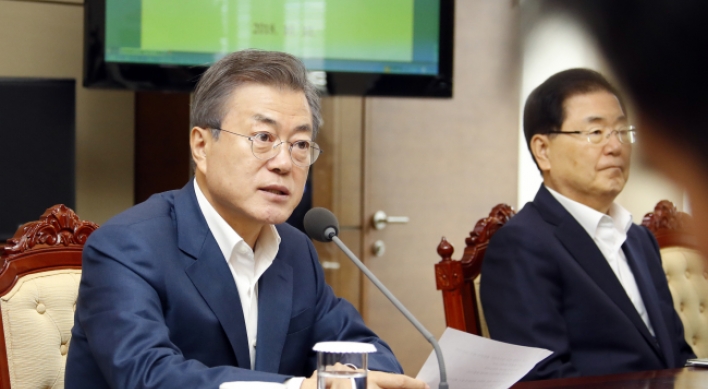 President Moon urges parliamentary ratification of inter-Korean summit deal