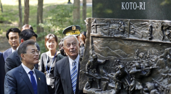 President Moon commemorates Battle of Chosin