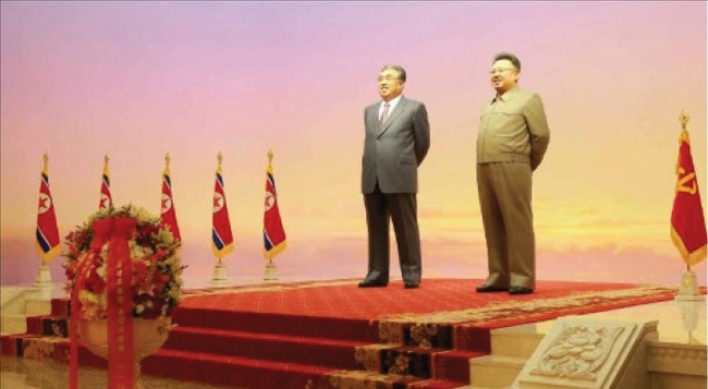 Kim Jong-un visits mausoleum of former NK leaders for party’s founding anniversary