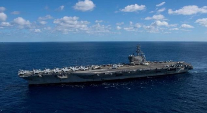 US aircraft carrier Ronald Reagan joins Jeju fleet review