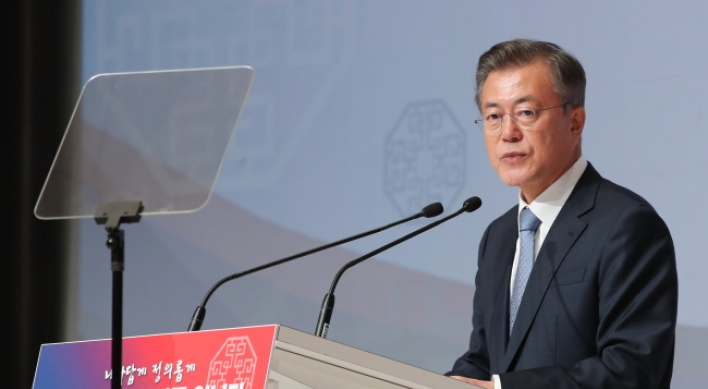 Moon says world needs to show N. Korea made 'right' decision