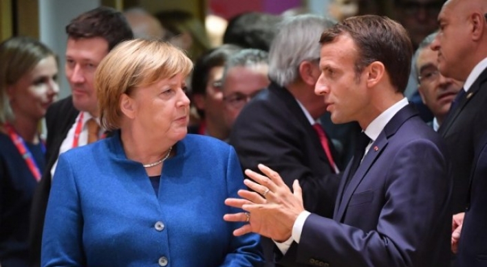 Macron and Merkel still at odds over halting Saudi arms sales