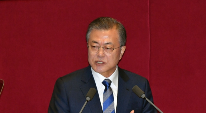 Moon calls for ‘inclusive society’ in budget speech