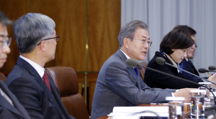 Moon urges ceaseless efforts to eradicate corruption