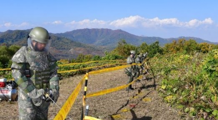 Koreas to connect road inside heavily fortified DMZ