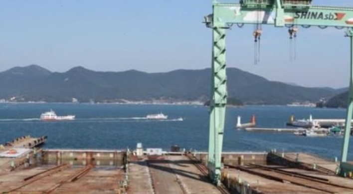 Korea unveils measures for troubled smaller shipyards