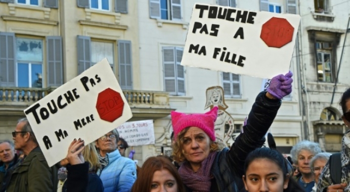 Thousands protest in 'feminist tidal wave' against sexist violence