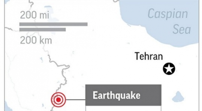 Over 500 hurt in magnitude 6.3 earthquake in western Iran