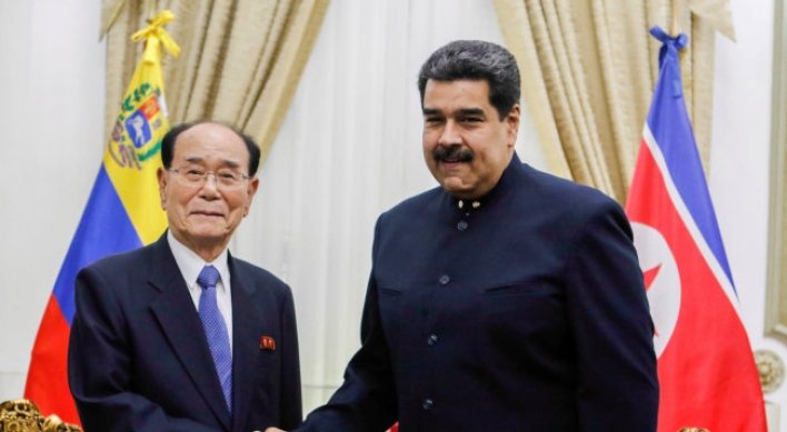 N. Korea's titular leader meets Venezuelan president