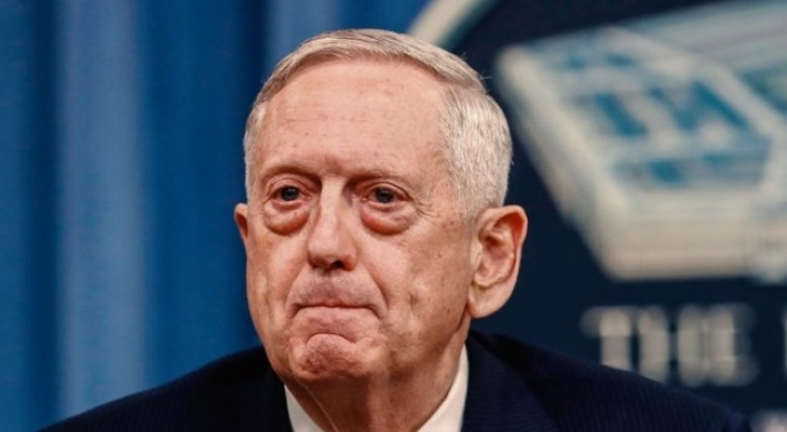 Mattis: N. Korea is most urgent threat to US