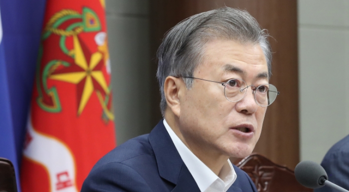 Moon calls for strong military, alliance with US