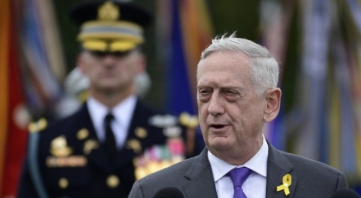 Mattis resigning as Pentagon chief after clashes with Trump