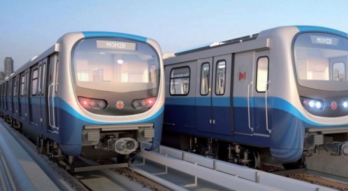 Hyundai Rotem wins W150.8b subway car order in Egypt