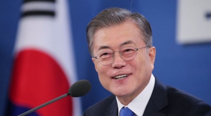 Moon calls on NK to take bolder denuclearization steps