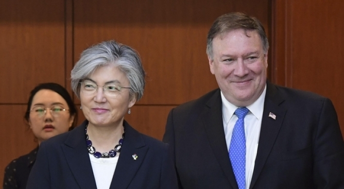 S. Korea, US foreign ministers hold talks on N. Korea