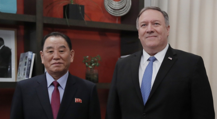 Pompeo eyes 'good marker' with N. Korea next month