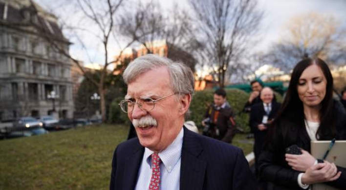 Bolton: US sanctions relief requires 'significant' step from N. Korea