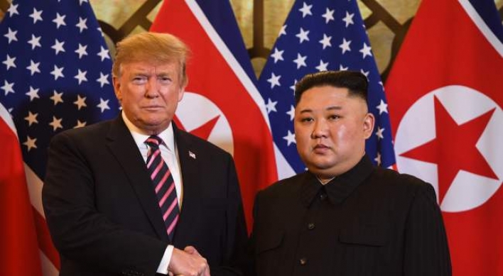 Trump, Kim begin summit events