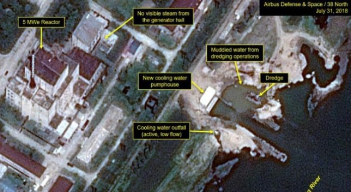 No significant activity at N. Korea's nuclear complex, test site: 38 North