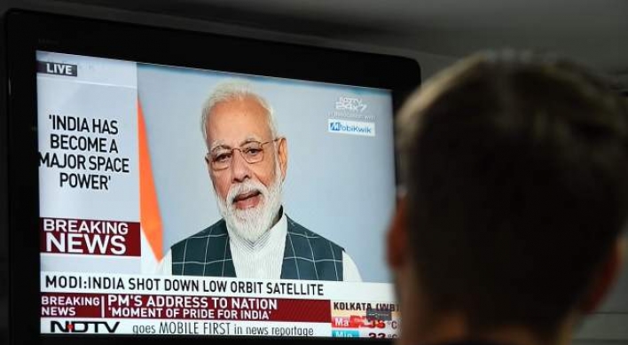 Modi declares India 'space superpower' as satellite downed by missile