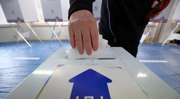 S. Korean voters go to polls for by-elections