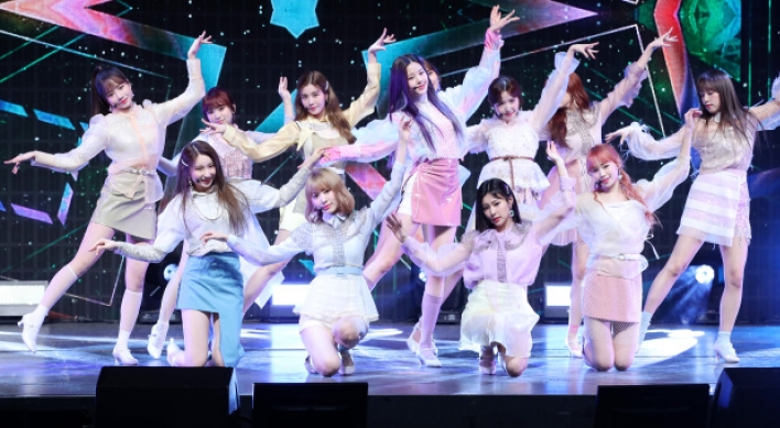 IZ*ONE sets record as best-selling girl group, nudging TWICE