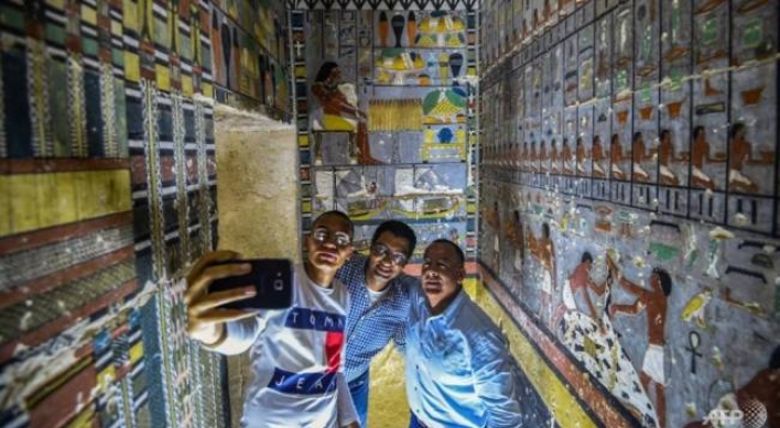 Egypt unveils colourful Fifth Dynasty tomb