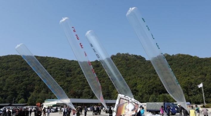 N. Korean defector group sends anti-Pyongyang leaflets across border