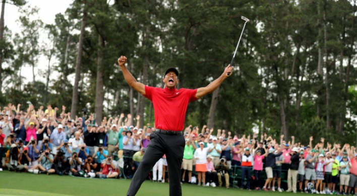 Tiger Woods makes Masters his 15th and most improbable major