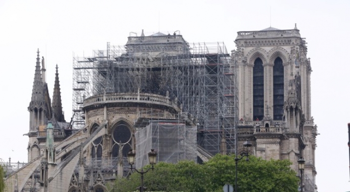 [Photo News] Notre Dame after the fire