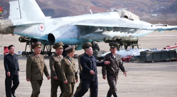 NK leader supervises test-fire of new tactical guided weapon: KCNA