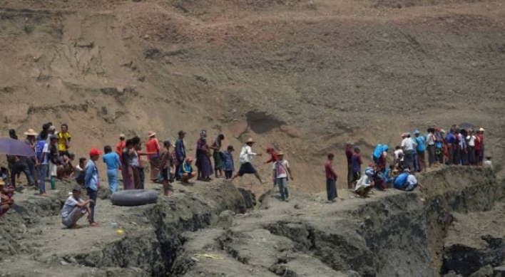 More than 50 feared killed in landslide at Myanmar jade mine