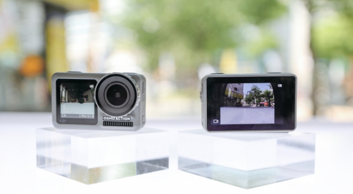 DJI releases selfie-mode action cam