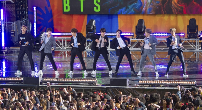 BTS kicks off summer concert series by US TV show