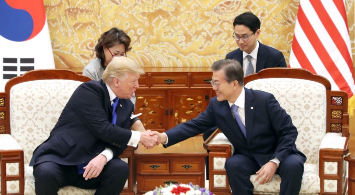 Moon, Trump to hold summit in Seoul in June