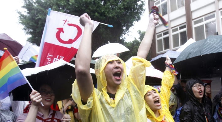 Taiwan's parliament approves same-sex marriage