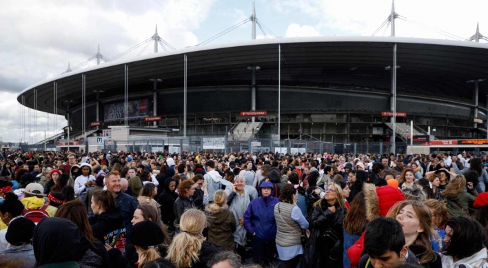 BTS concert north of Paris draws fans from all over Europe