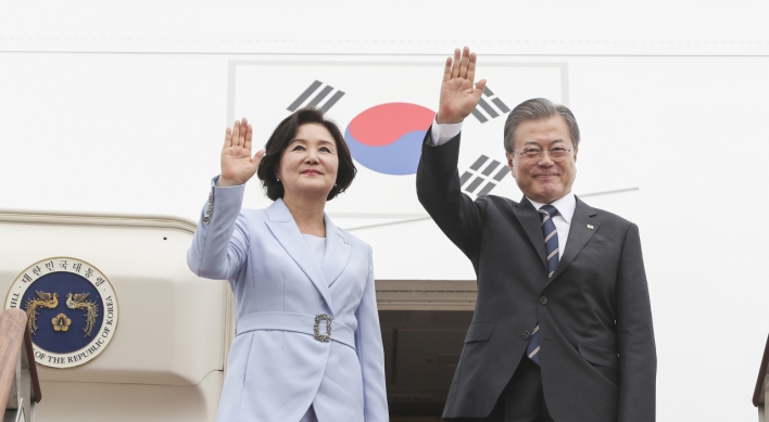 Moon embarks on Northern Europe tour with focus on peace, innovative growth