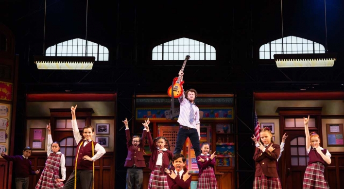 [Herald Review] ‘School of Rock’ delightfully charming, as talented cast rocks on