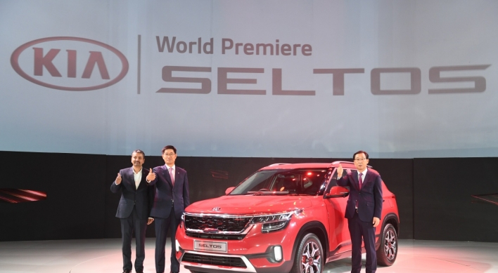 Kia debuts in India with new compact SUV Seltos