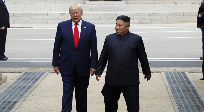 Trump, Kim hold historic DMZ meeting