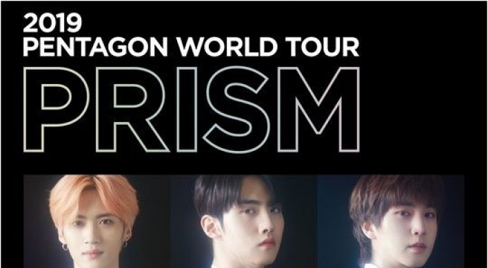 Boy band Pentagon kicks off world tour