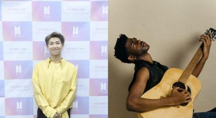 BTS' RM, Lil Nas X team up for Seoul version of latter's Billboard-topping single