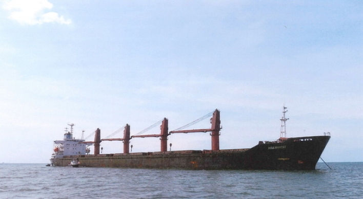 Ship suspected of carrying coal spotted at N. Korean port: report