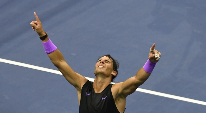 Nadal takes five-set US Open thriller for 19th Slam title
