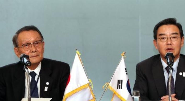 S. Korean, Japanese biz leaders call for restoration of relations amid trade row