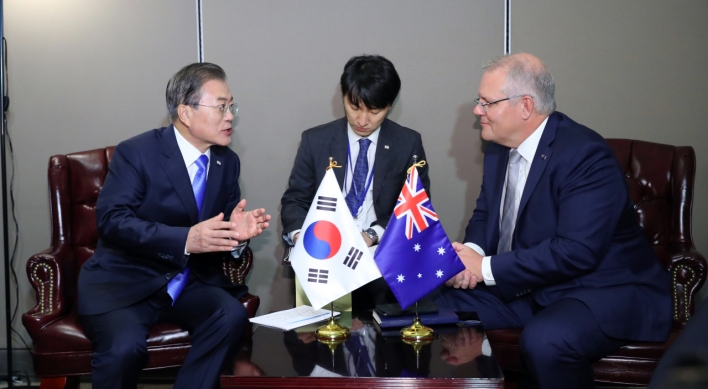 Korea, Australia seek closer ties