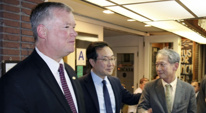 Top nuke envoys of S. Korea, US, Japan hold trilateral talks in New York