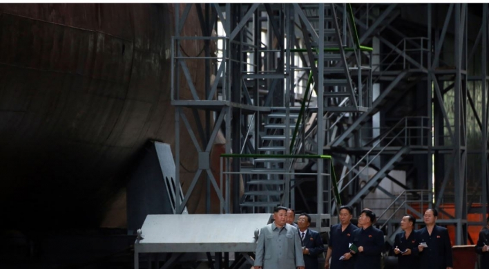 N. Korea continues to build new ballistic missile submarine: 38 North