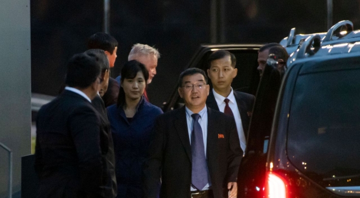 N. Korea's chief envoy arrives in Sweden for nuke talks with US